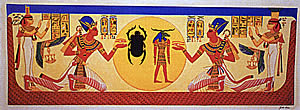 Entrée tombe Ramsès IX